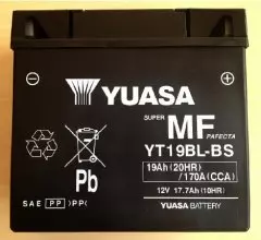 Акумулятор YUASA YT19BL-BS