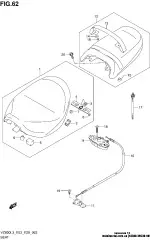 Band,seat pillion vz (45380-39G30-48H)