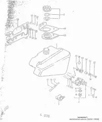 Gasket,fuel cock lev (44341-19050-000)