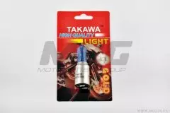 Лампа BA20D 12V 35/35W супер біла висока блістер (TAKAWA)