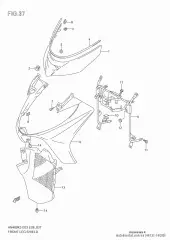 Молдінг накладки вер (48132-14g00-000)