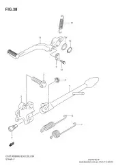 Plate, spring gsx130 (43131-23H00-000)