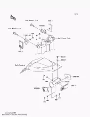 Шайба-пружина ZX1400A6F (461DA0500)