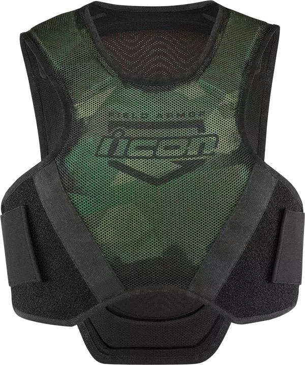 Захисний жилет ICON Field Armor Softcore, Чорний/Зелений, XL, XXL