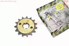 Зірка передня Yamaha YBR125 428H-15T гартована (SFR)