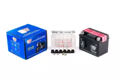 Акумулятор 12V 3А заливний (114x71x88) (+електроліт), (OUTDO)