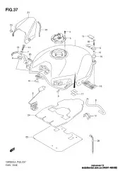 Cushion, fuel tank s (44541-48H00-000)