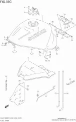 Emblem gsx1300r/k2 (68111-24F00-YY3)