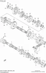 Gear gsx-r1000/k1&k2 (24341-40F00-000)