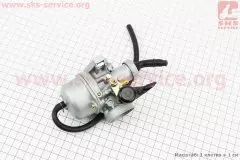 Карбюратор Delta 110/125cc в зборі дифузор 22мм якісна копія, дросель під трос (KEIHIN)