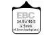 Колодки гальмівні дискові EBC EPFA604/4HH Extreme Pro