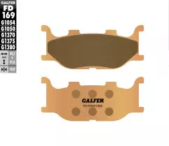 Колодки гальмівні дискові GALFER FD169G1380