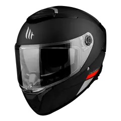 Шолом MT THUNDER 4 SV Solid, Чорний матовий, XS