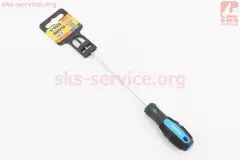 Викрутка магнітна хрестова PH0х150мм ручка з TPR покриттям (MASTERTOOL)