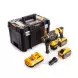Перфоратор аккумуляторный бесщёточный DeWALT, SDS-Plus, 54 В, 3.5 Дж, 3 режима, чемодан, вес 5.15 кг - Фото 3