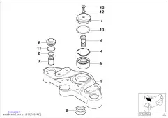 пружинное стопорное кольцо (31422331942)