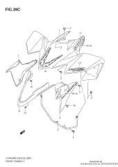 Tape,front fender lt (68156-45G70-ANS)