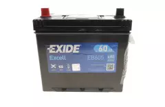 Акумулятор EXIDE EB605 12V 60Ah/480A +L/B01 Excell