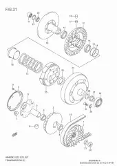 Cover,mov drive an40 (21122-15F10-000)