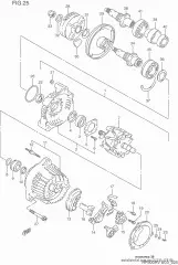 Damper,generator (21231-17E10-000)