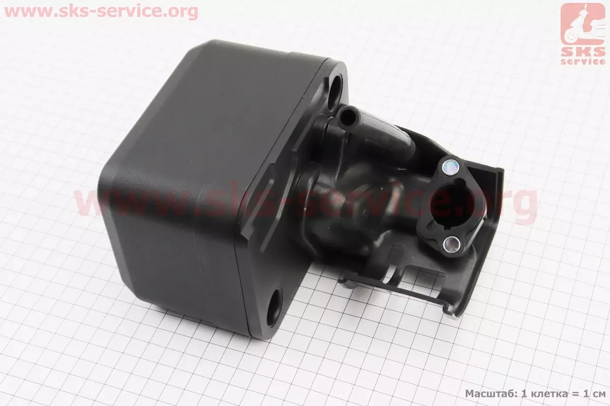 Фільтр повітряний в зборі з поролоном, круглий елемент 168F, 170F (Китай)