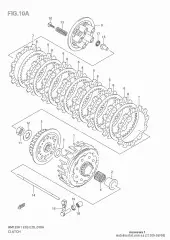 Gear assy rm125/k2- (21200-36F00-000)