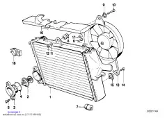 Болт с шестигранной головкой (17111464440)