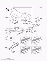 HOOK,SEAT,RH EX500-A5 (270121378)