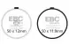 Колодки гальмівні дискові EBC FA038