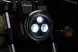 Фара LED KURYAKYN ORBIT VISION H4 зі світлодіодним обідком 5.75 (2001-1799) - Фото 12