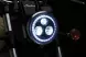 Фара LED KURYAKYN ORBIT VISION H4 зі світлодіодним обідком 5.75 (2001-1799) - Фото 11