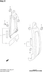 Molding,side rear vz (47142-48G00-000)