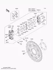 Прокладка ZX1400A6F (430490006)