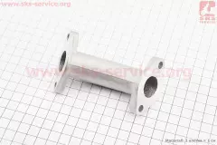 Патрубок карбюратора DELTA алюміній діаметр 22мм довжина 105мм (Китай)