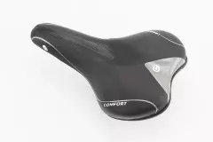 Сидіння MTB 265x160мм чорне CROSSRIDE, (Китай)
