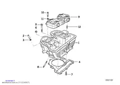пружинное стопорное кольцо (11122343027)