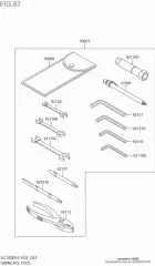 Bag tool vz1600k4 (K5600-81075-000)