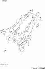 Emblem frame cover (68131-43C30-G4A)