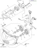 Фара в Сборе :: HEADLIGHT UNIT ASSY (5PS-84310-00-00)