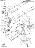 Рычаг нижний левый (1TD-F3570-30-00)