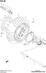 Гайка осі (08319-3118a-000)