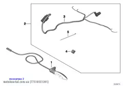 Уст. к-т светод. фонарей указателя пов.  (77518551391)
