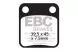 Колодки гальмівні дискові EBC SFA054HH