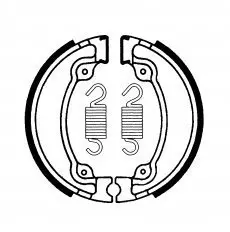 Колодки гальмівні барабанні LUCAS MCS805