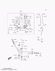 Важіль-рукоятка,RH KSF50B7F (46092Y002)