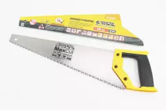 Ножівка по дереву 400мм, 4TPI MAX CUT, загартований зуб, 2D заточування 14-2640, (MASTERTOOL)