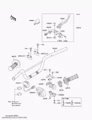 Гайка,трос ADJUST Гайка KLX250-A2 (46056006)