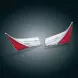 Облицювання задньої підсідельної сумки Rear Saddlebag Trim SHOW CHROME (52-829)