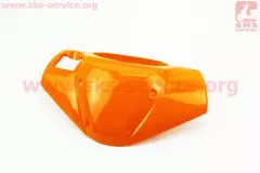 Пластик керма верхній Race 1, 3 під спідометр овал помаранчевий (Китай)
