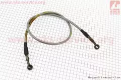 Шланг гальмівний 90см під болт-штуцер 10мм армований (Китай)